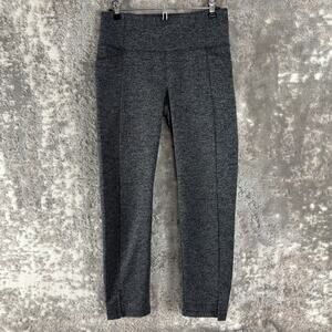 Athleta Size S Athleisure Casual Leggings Gray Pull On Pants Stretch Ankle